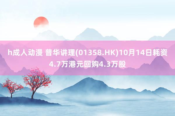 h成人动漫 普华讲理(01358.HK)10月14日耗资4.7万港元回购4.3万股